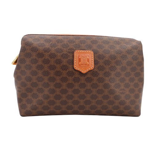 Céline Macadam Canvas Clutch Kosmetiktasche Céline Celine