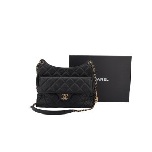Chanel Hobo Bag Schwarz Chanel Chanel 24