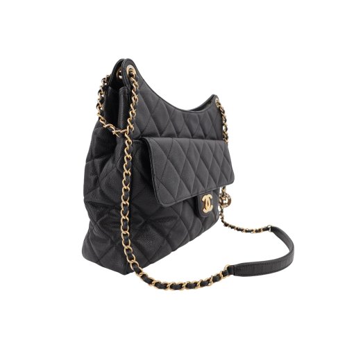Chanel Hobo Bag Schwarz Chanel Chanel 9