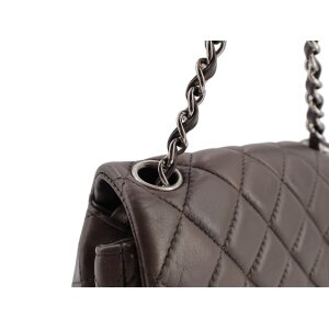 Chanel Mini Square Flap Bag Lambskin Grey SHW Chanel Chanel 29