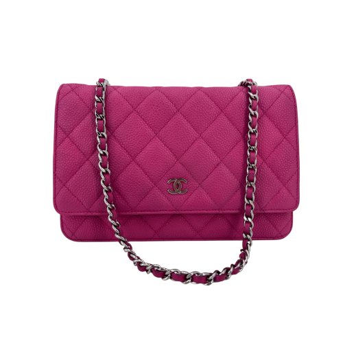Chanel Wallet on Chain WOC Kalbsleder Pink Chanel Chanel