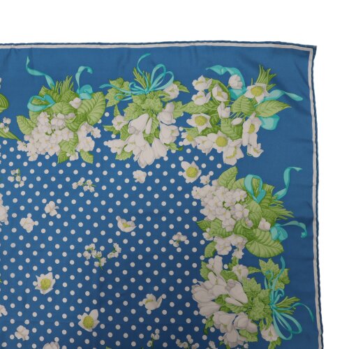 Christian Dior Carré Seidentuch mit floralem Muster Tücher und Schals Carre 11