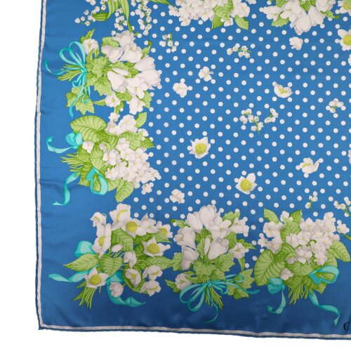 Christian Dior Carré Seidentuch mit floralem Muster Tücher und Schals Carre 10