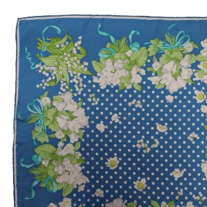 Christian Dior Carré Seidentuch mit floralem Muster Tücher und Schals Carre 21