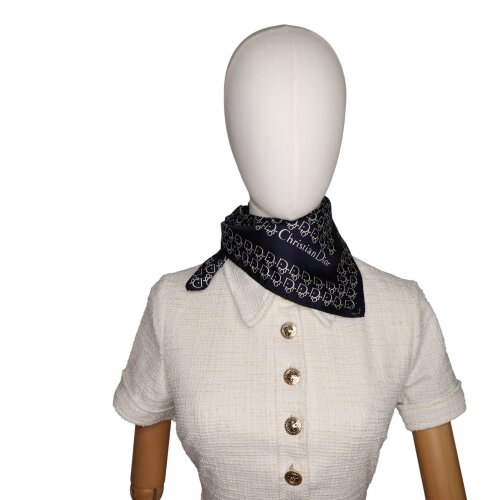 Christian Dior Trotter Carré Silk Scarf Dior Carre 6