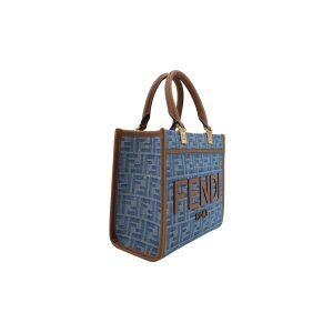 Fendi Sunshine Small Denim Carrier bags Fendi 28