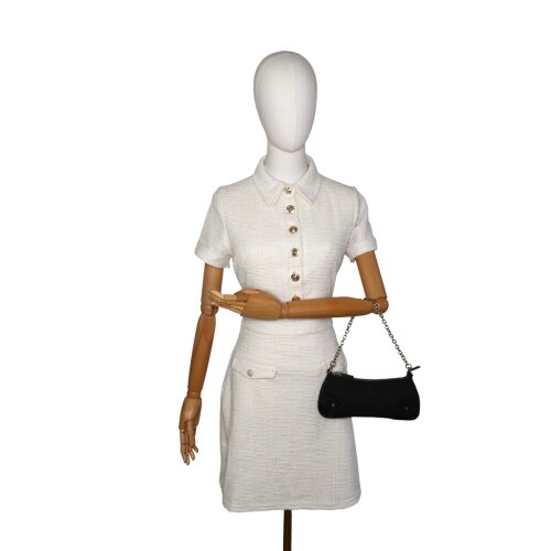 Gucci GG Canvas Nail Chain Pochette Schwarz Gucci Gucci 2