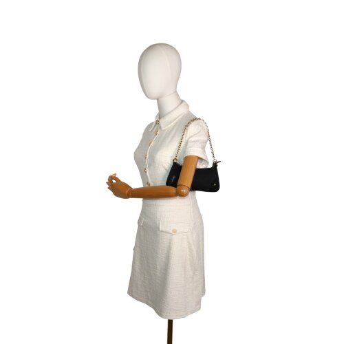 Gucci GG Canvas Nail Chain Pochette Schwarz Gucci Gucci 6