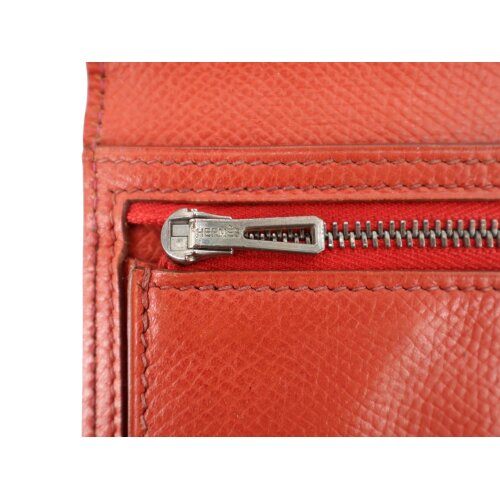Hermès Bearn Epsom Soufflet Geldbörse Geldbörsen Hermes 8