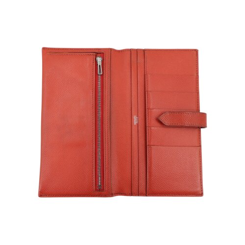 Hermès Bearn Epsom Soufflet Geldbörse Geldbörsen Hermes 7