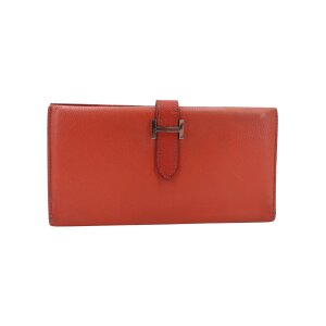 Hermès Bearn Epsom Soufflet Geldbörse Geldbörsen Hermes 13