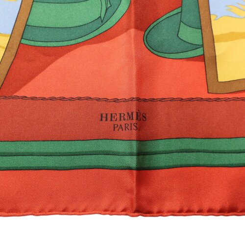 Hermès Carré 90 Carriage and Hat Silk Hermès Hermes 14
