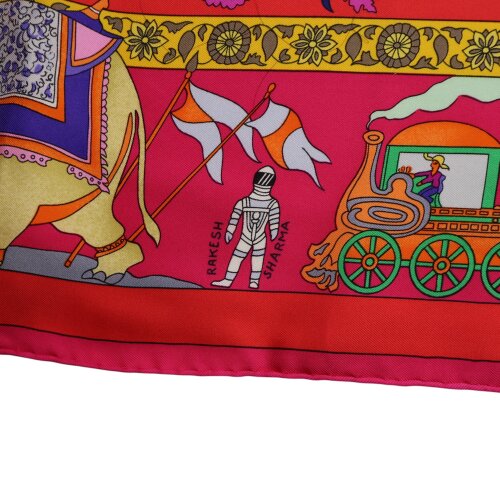 Hermès Carré 90 Fantaisies Indiennes Seide Hermès Hermes 14