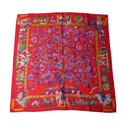 Hermès Carré 90 Fantaisies Indiennes Silk Hermès Hermes