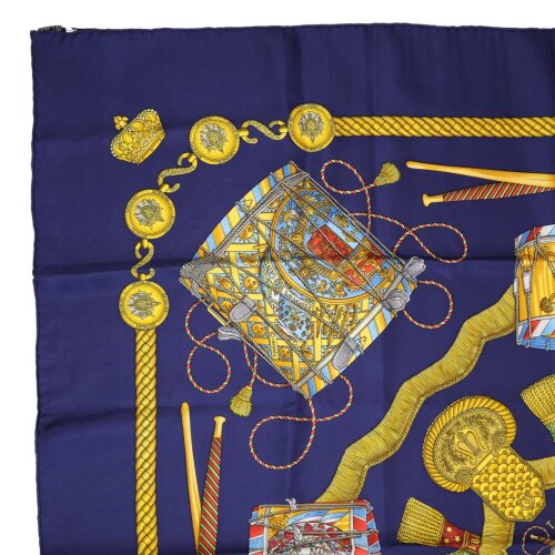 Hermès Carré 90 Les Tambours Silk Hermès Hermes 10