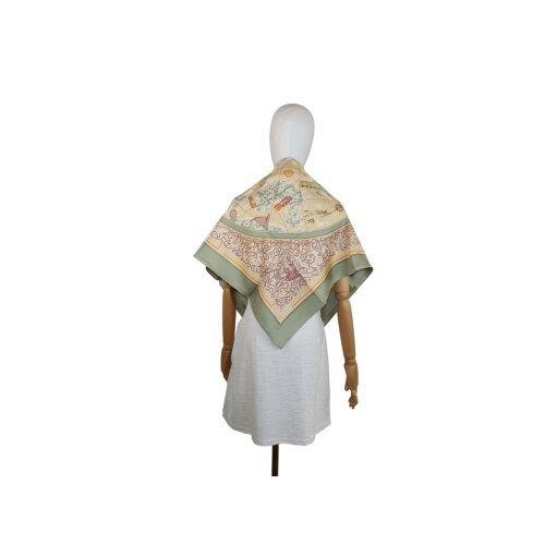 Hermès Carré 90 World Map Silk Hermès Hermes 3