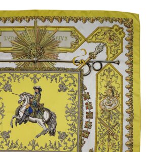 Hermès Carré 90 Lvdovicvs Magnvs Seide Hermès Hermes 25