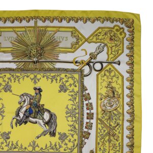 Hermès Carré 90 Lvdovicvs Magnvs Silk Hermès Hermes 25