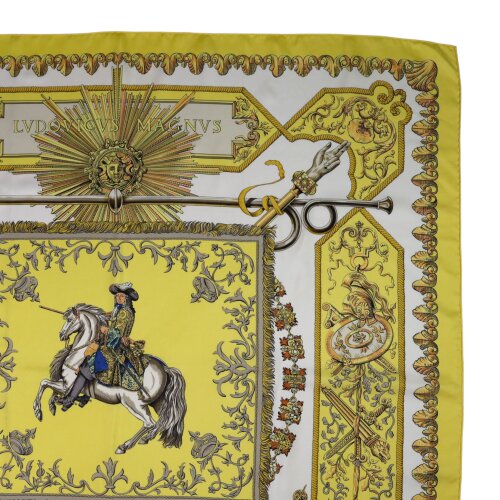 Hermès Carré 90 Lvdovicvs Magnvs Silk Hermès Hermes 11