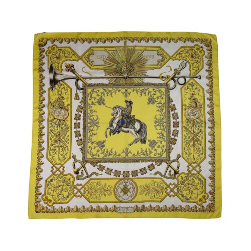Hermès Carré 90 Lvdovicvs Magnvs Seide Hermès Hermes