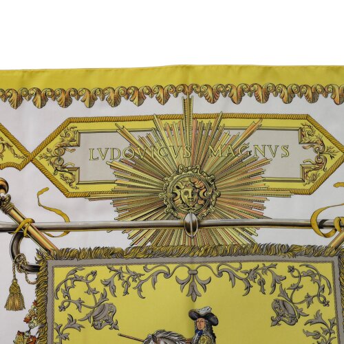 Hermès Carré 90 Lvdovicvs Magnvs Silk Hermès Hermes 13