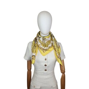 Hermès Carré 90 Lvdovicvs Magnvs Silk Hermès Hermes 20