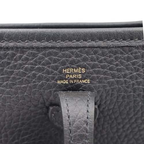 Hermès Evelyne 16 Taurillon Clémence Schwarz Handtaschen Hermes 13