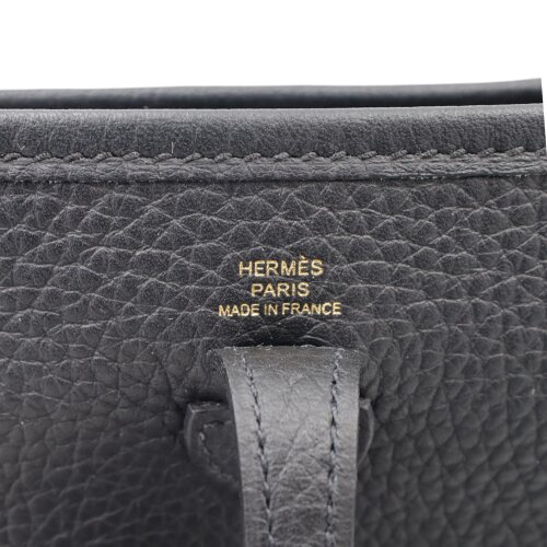 Hermès Evelyne 16 Taurillon Clémence Black Handbags Hermes 13