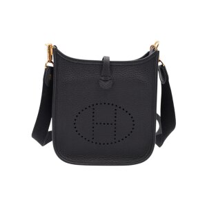 Hermès Evelyne 16 Taurillon Clémence Black Handbags Hermes 17