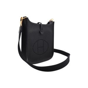 Hermès Evelyne 16 Taurillon Clémence Black Handbags Hermes 22