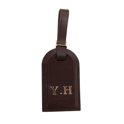 Louis Vuitton Luggage Tag Taschenanhänger Braun Louis Vuitton Louis Vuitton
