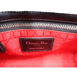 Christian Dior Lady Dior Mini Cannage Black Dior Dior 40