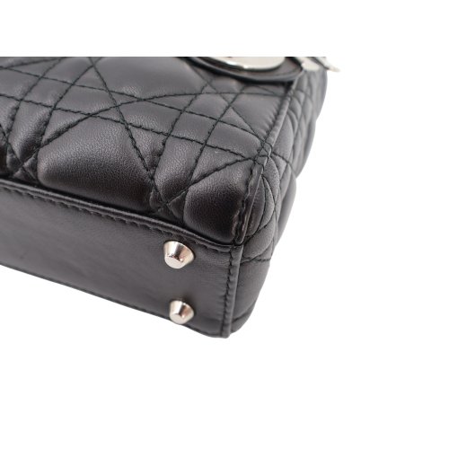 Christian Dior Lady Dior Mini Cannage Black Dior Dior 14