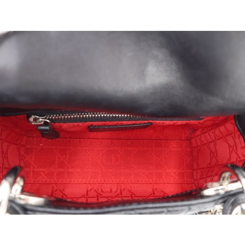 Christian Dior Lady Dior Mini Cannage Black Dior Dior 19