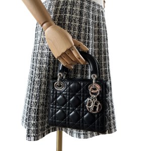 Christian Dior Lady Dior Mini Cannage Black Dior Dior 27