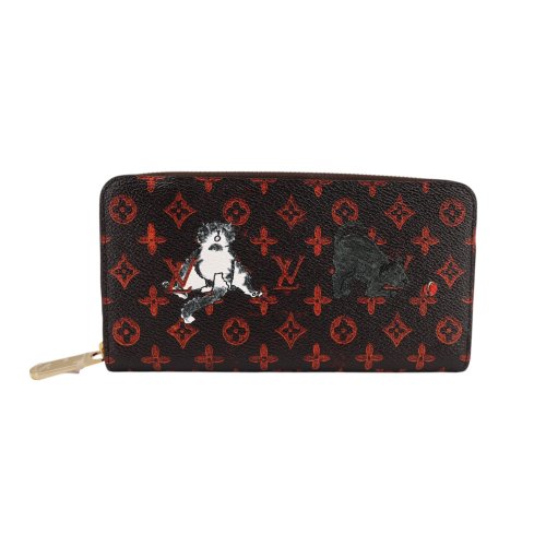 Louis Vuitton Catogram Zippy Geldbörsen Louis Vuitton