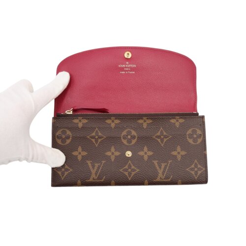 Louis Vuitton Emilie Geldbörse Monogram Canvas Geldbörsen Louis Vuitton 10