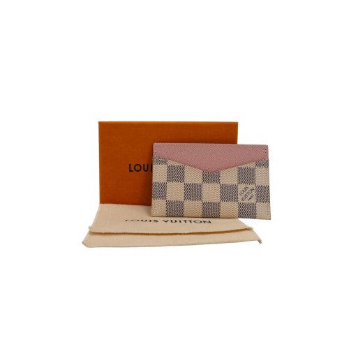 Louis Vuitton Kartenetui Damier Azur Rose Ballerine Kleinlederwaren Louis Vuitton 2