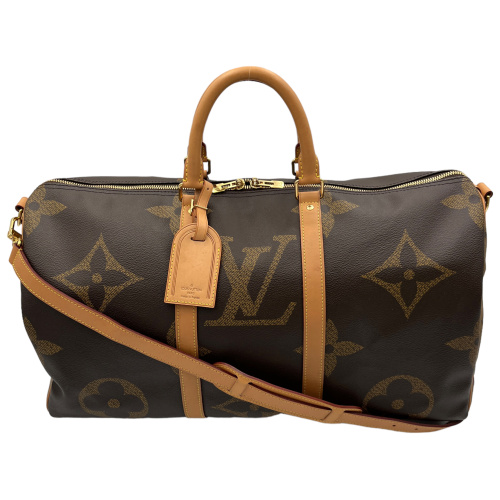 Louis Vuitton Keepall Bandouliere 50 Giant Reverse Monogram Canvas Für Herren Black Week 4