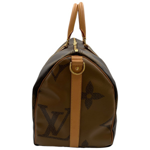 Louis Vuitton Keepall Bandouliere 50 Giant Reverse Monogram Canvas Für Herren Black Week 33