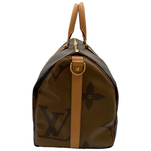Louis Vuitton Keepall Bandouliere 50 Giant Reverse Monogram Canvas Für Herren Black Week 9