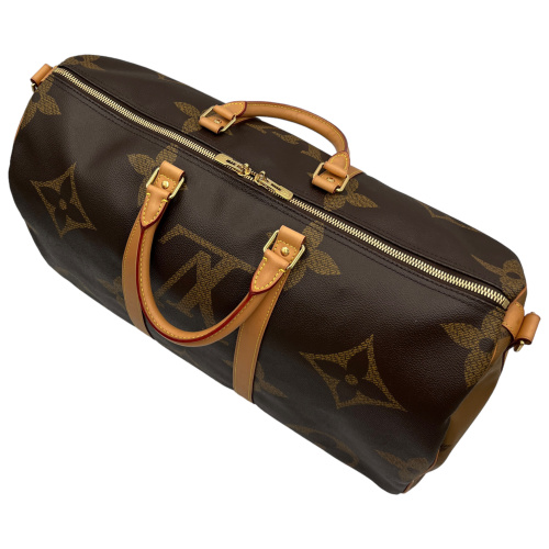 Louis Vuitton Keepall Bandouliere 50 Giant Reverse Monogram Canvas Für Herren Black Week 12