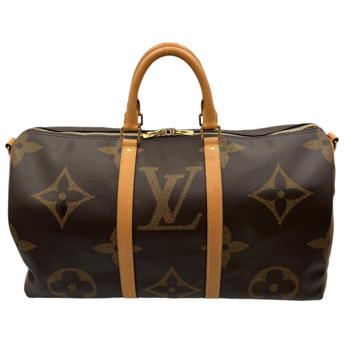 Louis Vuitton Keepall Bandouliere 50 Giant Reverse Monogram Canvas Für Herren Black Week 6