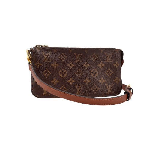 Louis Vuitton Leder Schulterriemen Braun Louis Vuitton Louis Vuitton 10