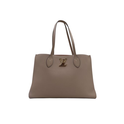 Louis Vuitton Lockme Shopper Greige Handtaschen Louis Vuitton