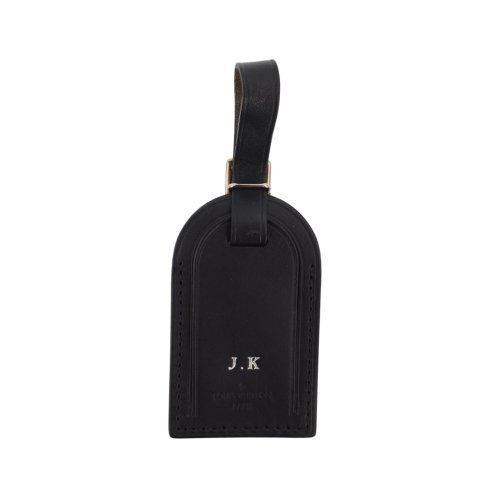 Louis Vuitton Luggage Tag Taschenanhänger Schwarz Louis Vuitton Louis Vuitton
