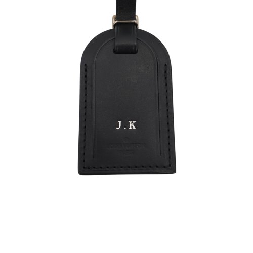 Louis Vuitton Luggage Tag Taschenanhänger Schwarz Louis Vuitton Louis Vuitton 2