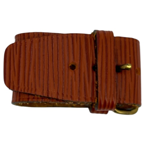 Louis Vuitton Luggage Tag Kofferanhänger Kenyan Fawn Braun Louis Vuitton Louis Vuitton 9