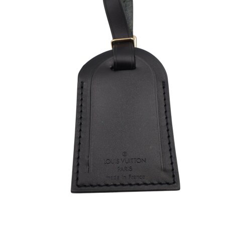 Louis Vuitton Luggage Tag Kofferanhänger mit Poignet Schwarz Louis Vuitton Louis Vuitton 7