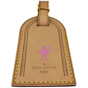 Louis Vuitton Luggage Tag Ostrich Louis Vuitton Louis Vuitton 11